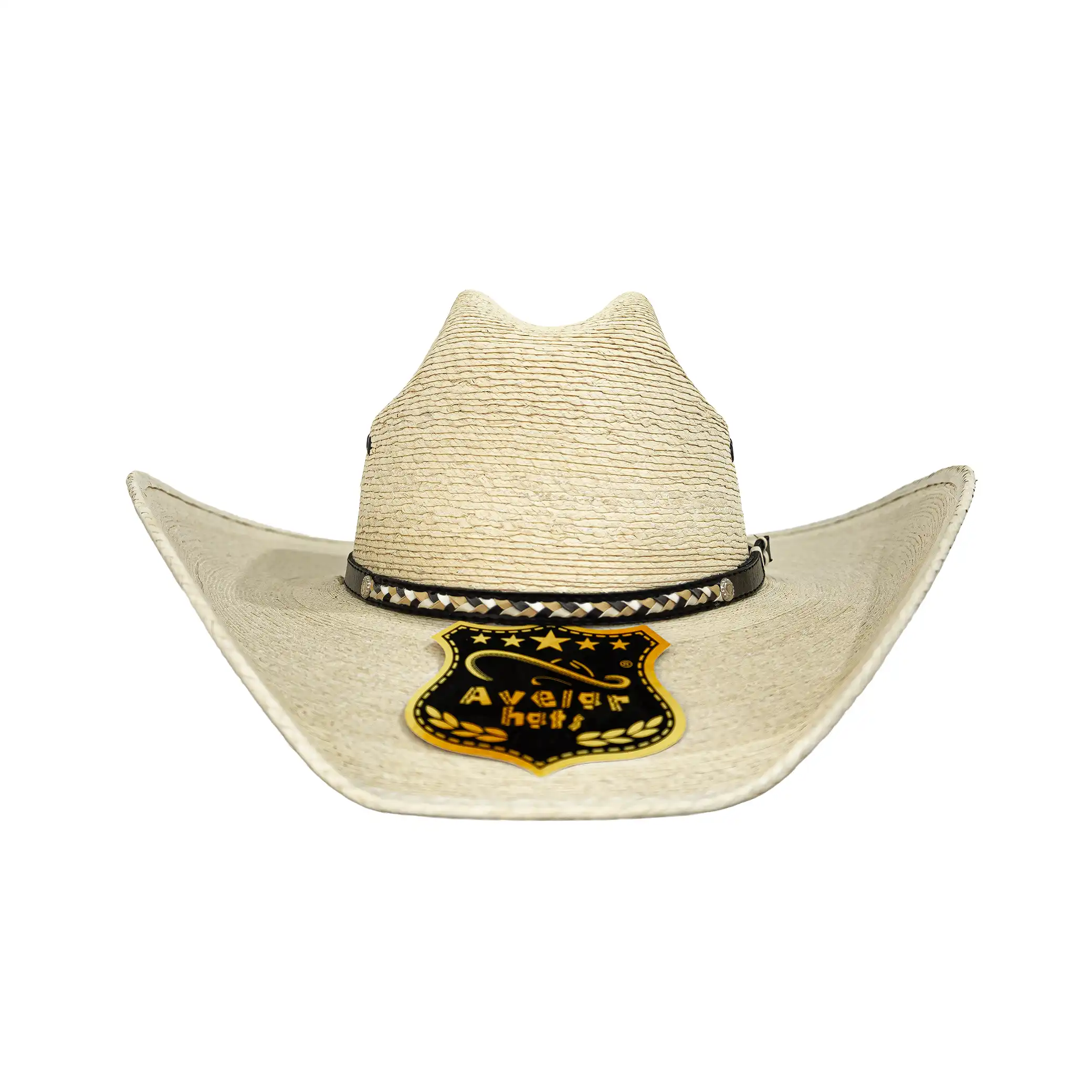 9004006-1-copia.webp Sombrero Adulto Avelar Rodeo Talqueada Palma Blanca - Imagen 1