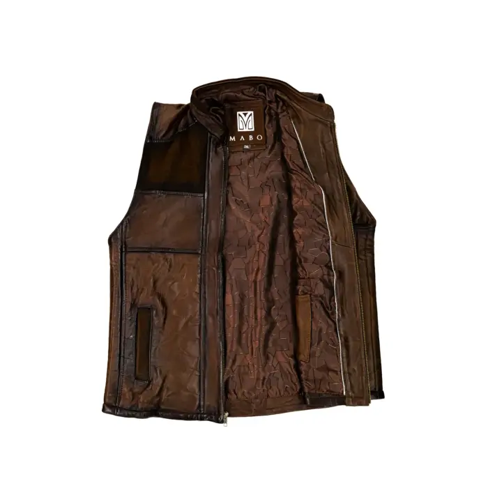 Chaleco Hombre EDU Texas Cuello de Toro corrugado - Imagen 4