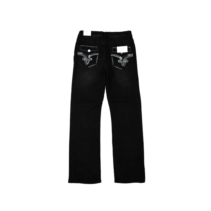 Pantalon Hombre Max Denim 78BLK - Imagen 2