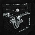 Pantalon Hombre Max Denim 78BLK - Imagen 3