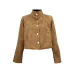 Chamarra Mujer Replicados Gamuza - Imagen 4